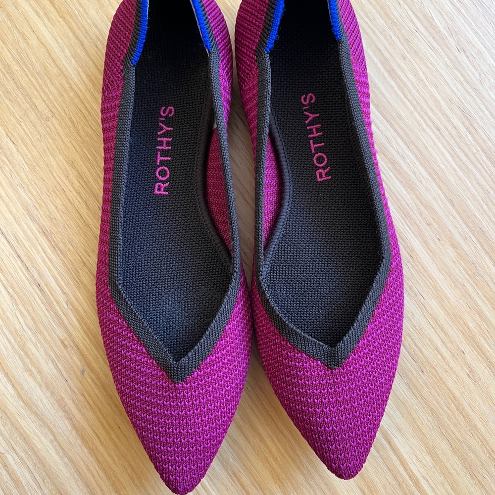 Rothy's | The Point Bright Magenta | 7